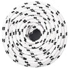 Vidaxl werktouw 10 mm 100 m polyester wit