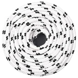 Vidaxl werktouw 10 mm 100 m polyester wit - afbeelding 3