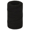 Vidaxl werktouw 2 mm 25 m polyester zwart
