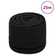Vidaxl werktouw 18 mm 25 m polyester zwart