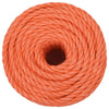 Vidaxl werktouw 14 mm 25 m polypropeen oranje