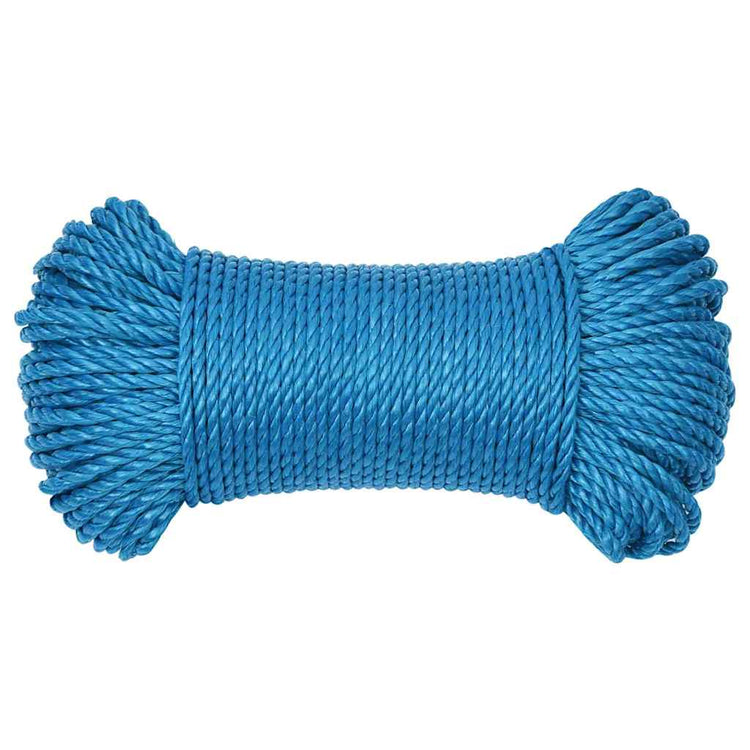 Vidaxl werktouw 3 mm 500 m polypropeen blauw
