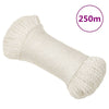 Vidaxl werktouw 3 mm 250 m polypropeen wit