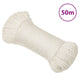 Vidaxl werktouw 8 mm 50 m polypropeen wit