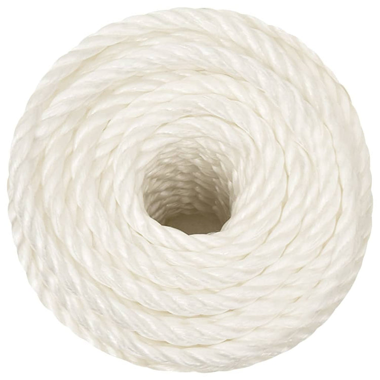 Vidaxl werktouw 10 mm 50 m polypropeen wit