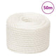 Vidaxl werktouw 16 mm 50 m polypropeen wit