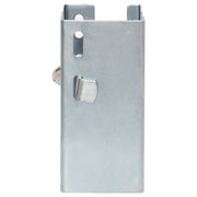 Vidaxl trekhaakslot 11x11x23,5 cm staal zilverkleurig - afbeelding 2