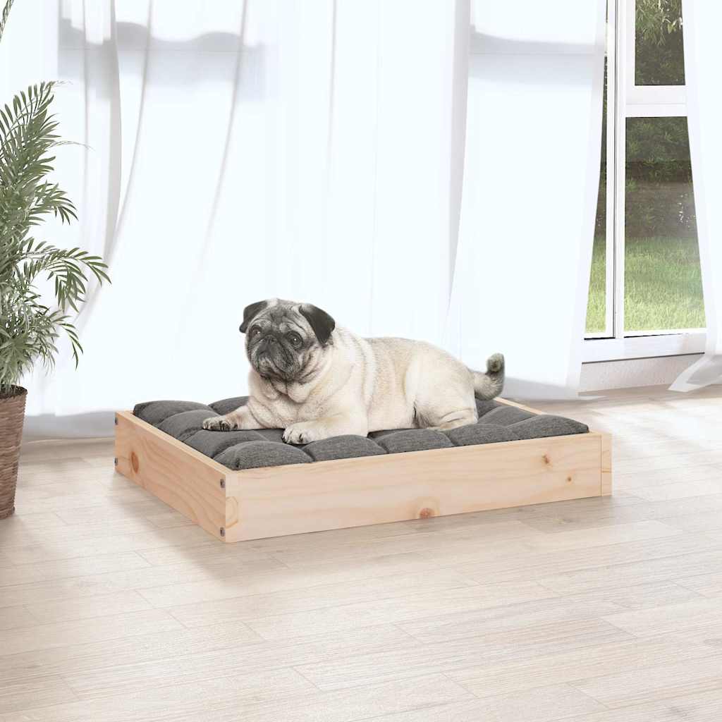 Vidaxl hondenmand 61,5x49x9 cm massief grenenhout