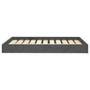 VidaXL Hondenmand 91,5x64x9 cm massief grenenhout grijs