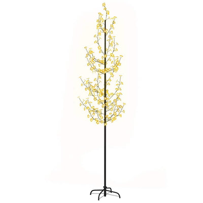 Vidaxl boom kersenbloesem 368 led's warmwit 300 cm