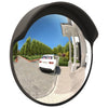 Vidaxl buiten convex verkeersspiegel zwart ø45 cm polycarbonaat