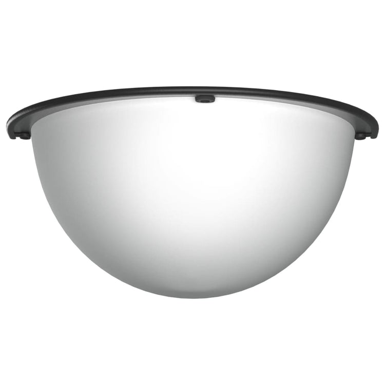 Vidaxl verkeersspiegel halve bol 2 st ø 40 cm acryl