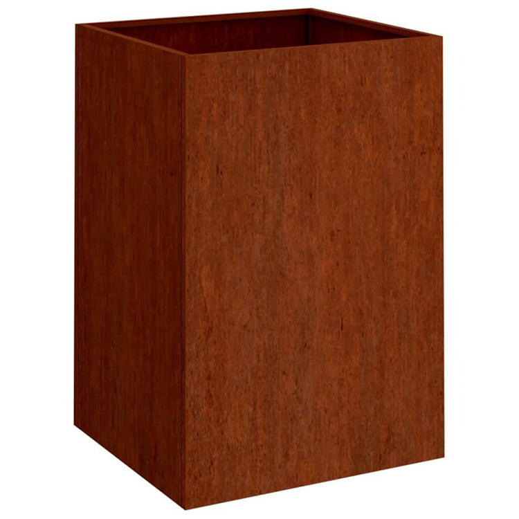 Vidaxl plantenbak 52x48x75 cm cortenstaal