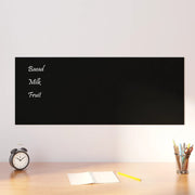 VidaXL Magneetbord voor aan de wand 100x40 cm gehard glas zwart - afbeelding 1
