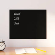 Vidaxl magneetbord voor aan de wand 50x40 cm gehard glas zwart - afbeelding 1