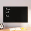 Vidaxl magneetbord wandgemonteerd 60x40 cm gehard glas zwart