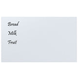 VidaXL Magneetbord wandgemonteerd 100x60 cm gehard glas wit - afbeelding 3