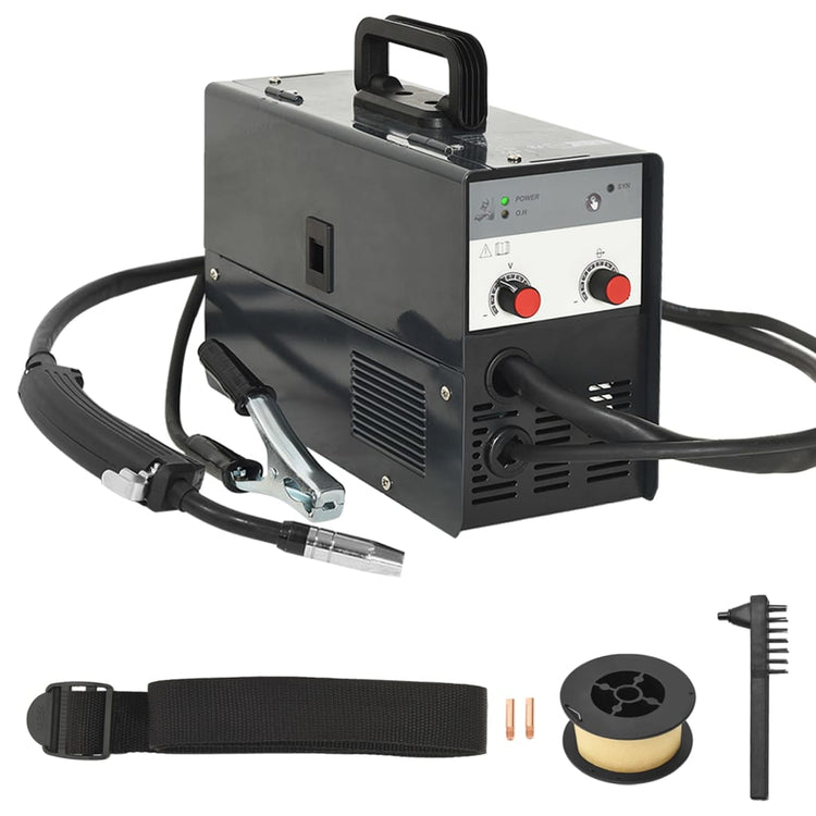 Vidaxl lasapparaat flux core mig 120a gasloos