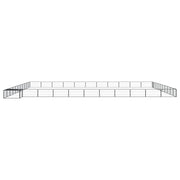 VidaXL Hondenkennel 44 panelen 100x50 cm gepoedercoat staal zwart - afbeelding 3