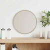 Vidaxl wandspiegel rond ø20 cm zilverkleurig