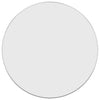 Vidaxl wandspiegel rond ø60 cm zilverkleurig