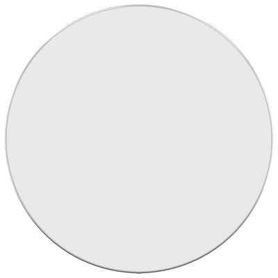 Vidaxl wandspiegel rond ø60 cm zilverkleurig