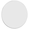 Vidaxl wandspiegel rond ø60 cm zilverkleurig