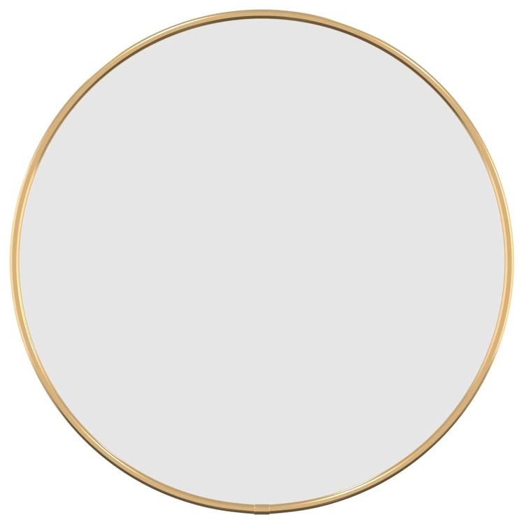 Vidaxl wandspiegel rond ø40 cm goudkleurig