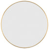 Vidaxl wandspiegel rond ø50 cm goudkleurig