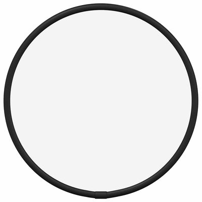 Vidaxl wandspiegel rond ø20 cm zwart