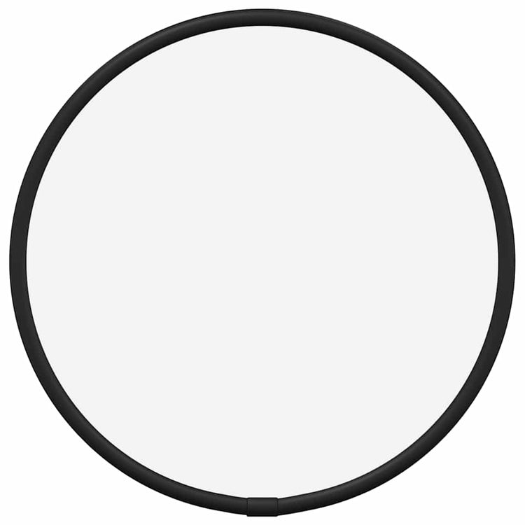 Vidaxl wandspiegel rond ø20 cm zwart