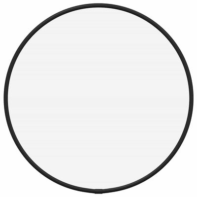 Vidaxl wandspiegel rond ø30 cm zwart