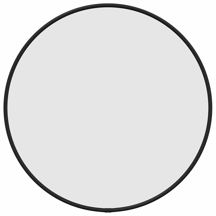 Vidaxl wandspiegel rond ø40 cm zwart