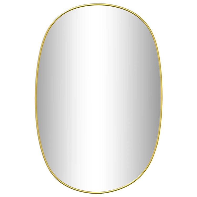 Vidaxl wandspiegel 60x40 cm goudkleurig