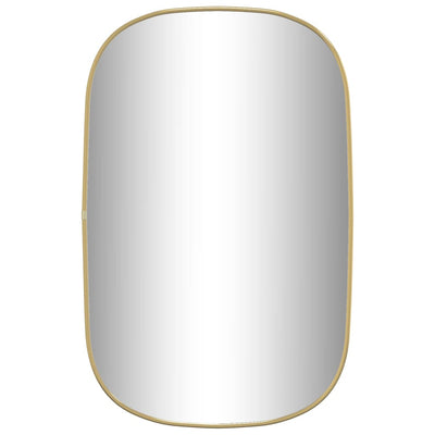 Vidaxl wandspiegel 70x45 cm goudkleurig