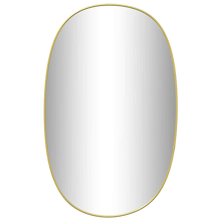 Vidaxl wandspiegel 70x45 cm goudkleurig