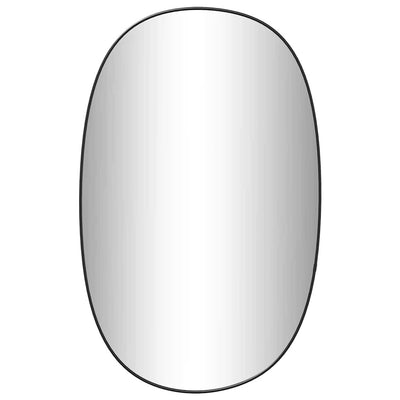 Vidaxl wandspiegel 70x45 cm zwart