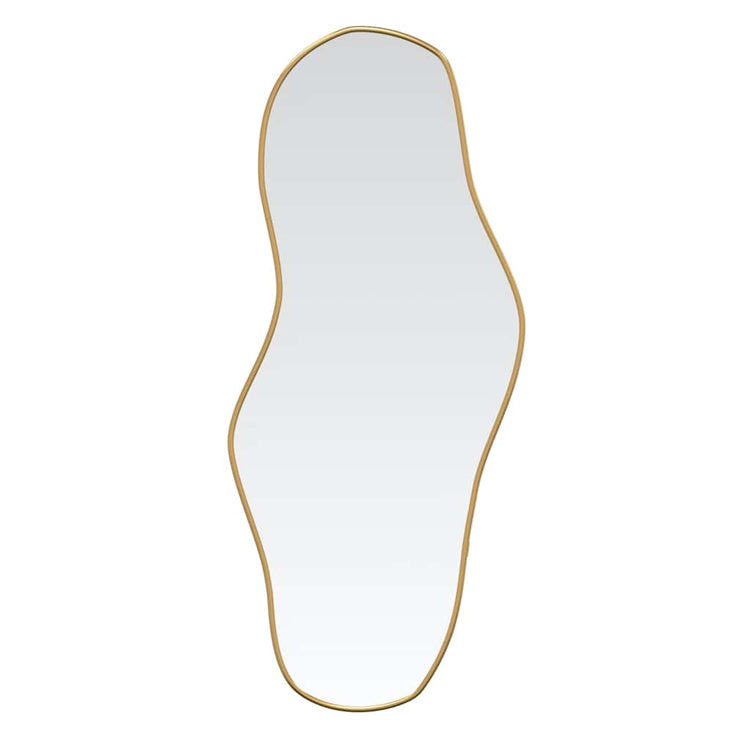 Vidaxl wandspiegel 70x30 cm goudkleurig