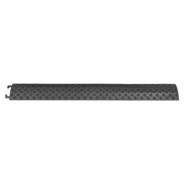 Vidaxl kabelbeschermers drempel 2 st 98,5 cm zwart