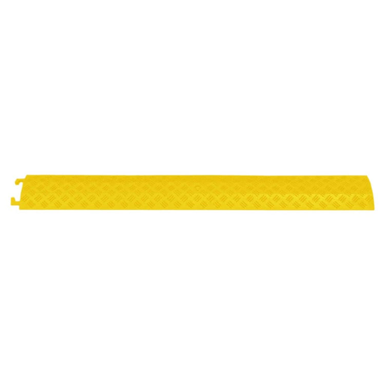 Vidaxl kabelbeschermers drempel 2 st 98,5 cm geel