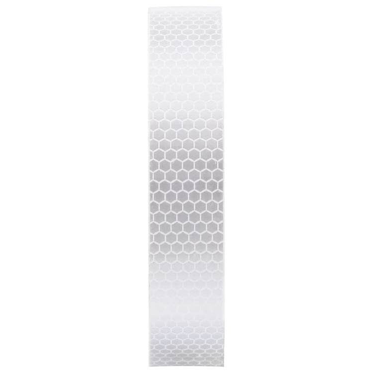 Vidaxl reflecterende tape 2,5 cm x 20 m pvc wit