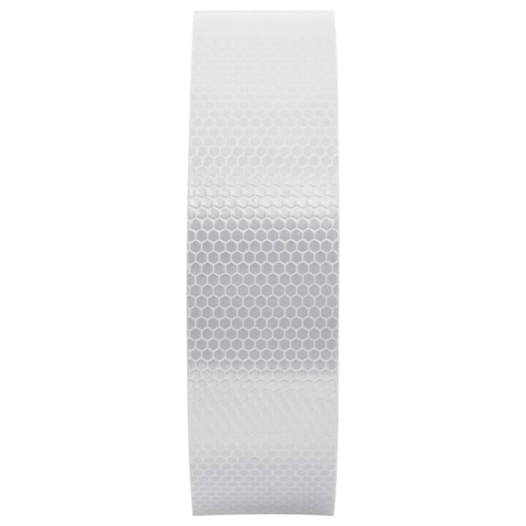 Vidaxl reflecterende tape 5 cm x 50 m pvc wit
