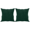 Vidaxl sierkussens 2 st 40x40 cm fluweel donkergroen