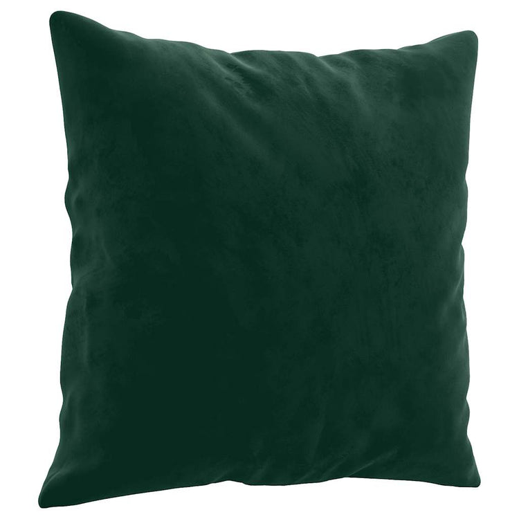 Vidaxl sierkussens 2 st 40x40 cm fluweel donkergroen
