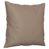 Vidaxl sierkussens 2 st 40x40 cm microvezelstof taupe