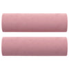 Vidaxl sierkussens 2 st 15x50 cm fluweel roze