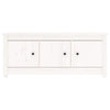 Vidaxl schoenenkast 110x38x45,5 cm massief grenenhout wit