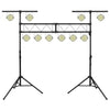 Vidaxl lichtstatief 338x115x(180-300) cm staal