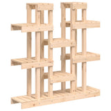 Vidaxl plantenstandaard 104,5x25x109,5 cm massief grenenhout - afbeelding 2