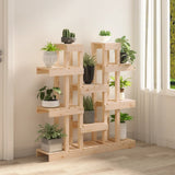 Vidaxl plantenstandaard 104,5x25x109,5 cm massief grenenhout - afbeelding 3